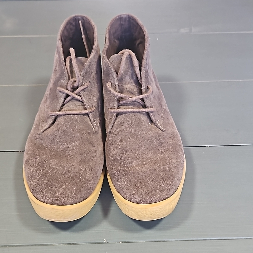 Seavee Men's Suede Chukka Boots - Gray Size 11